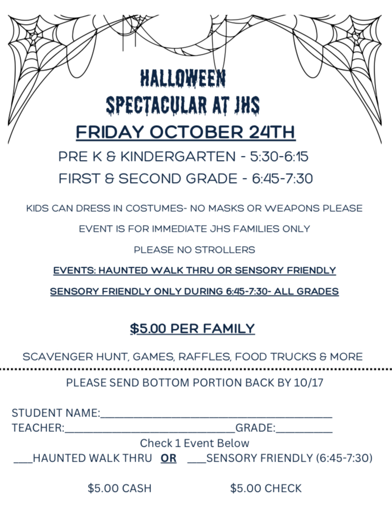 JHS Halloween Spectacular